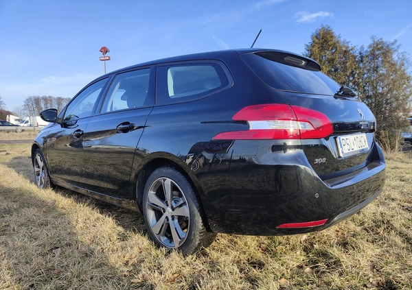 Peugeot 308 cena 30900 przebieg: 110000, rok produkcji 2015 z Słupca małe 352